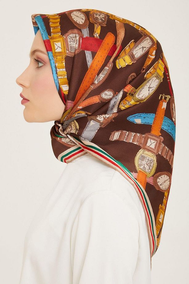 İpek Eşarp 2024 Yaz - 9141-85 Twill - 2