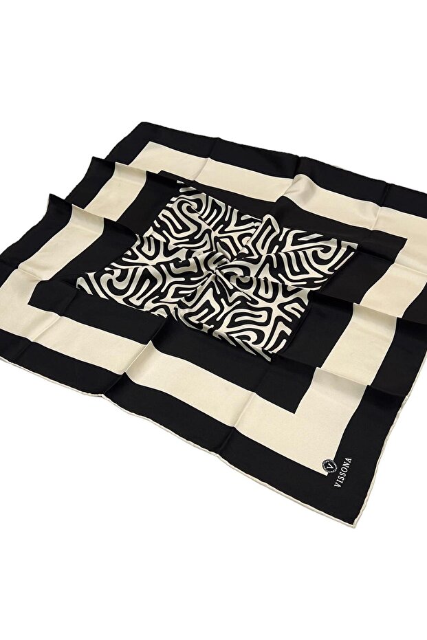 Twill Silk Scarf - 373 - 0001-0003