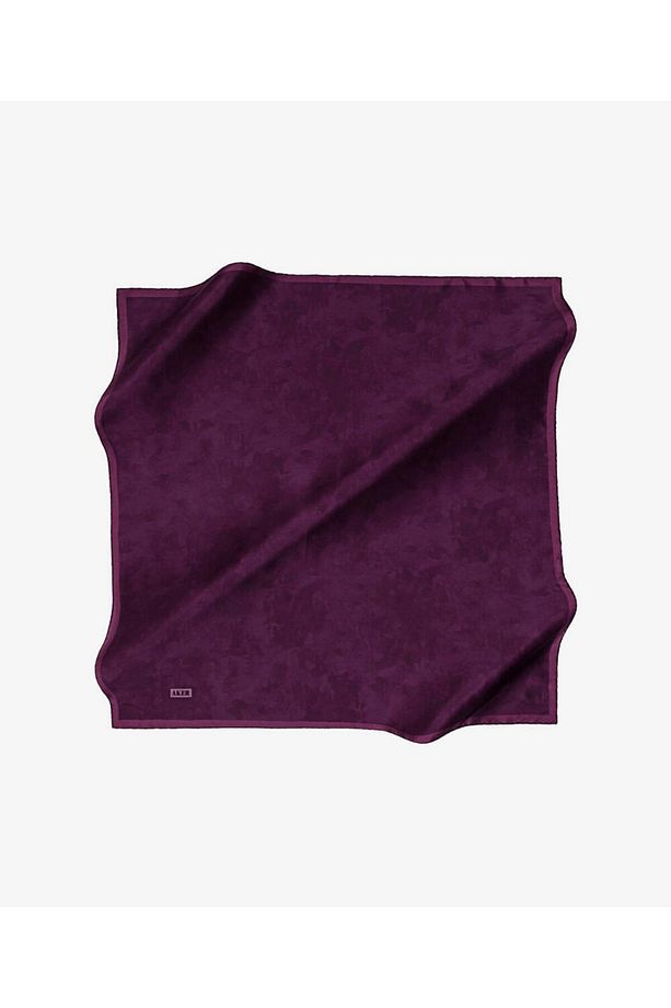 İpek Eşarp - 7208713-912 Mor Twill - 1