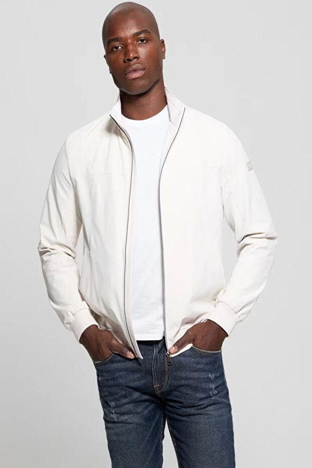 Men's Beige Eco Jacket - 2
