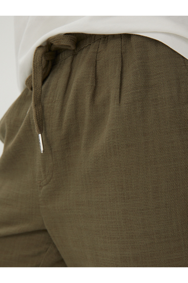 Erkek Regular Fit Jogger Pantolon - 3