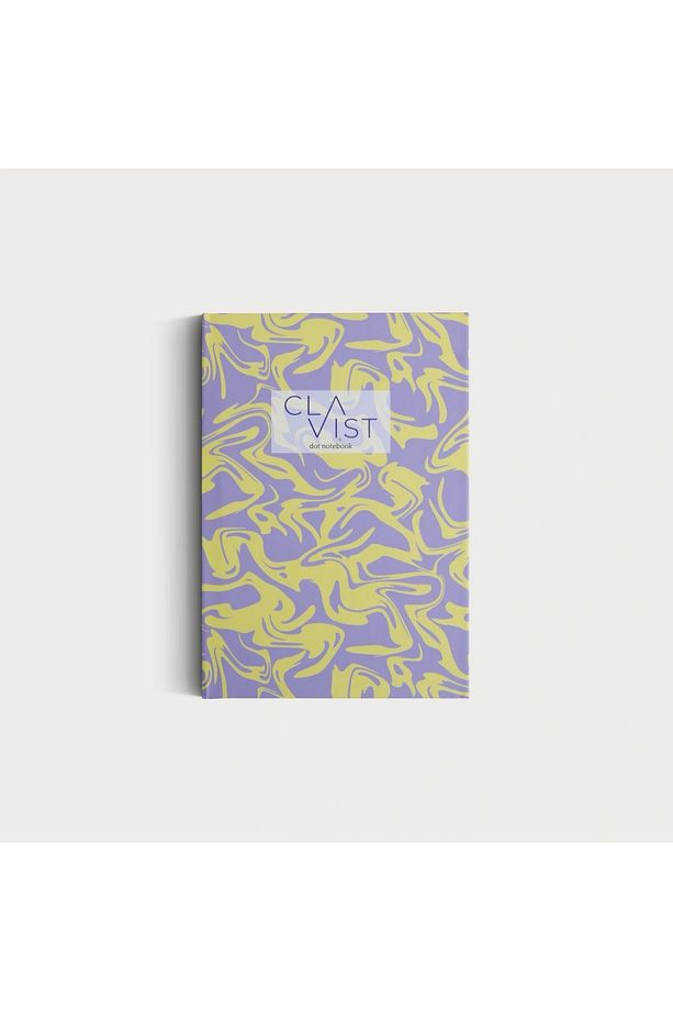Dot Grid Notebook Kıvrım Desenli-Fold - 1