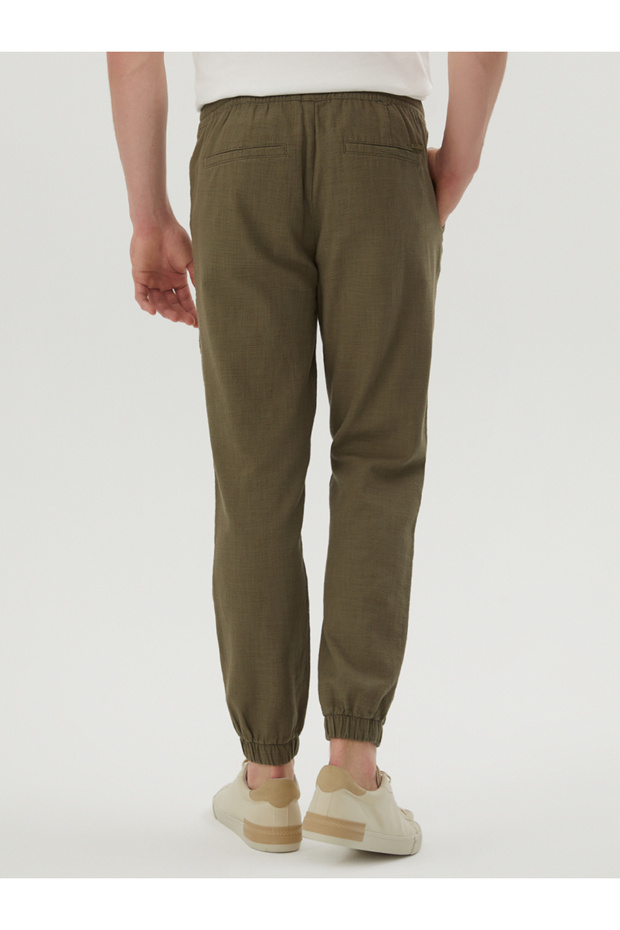 Erkek Regular Fit Jogger Pantolon - 4