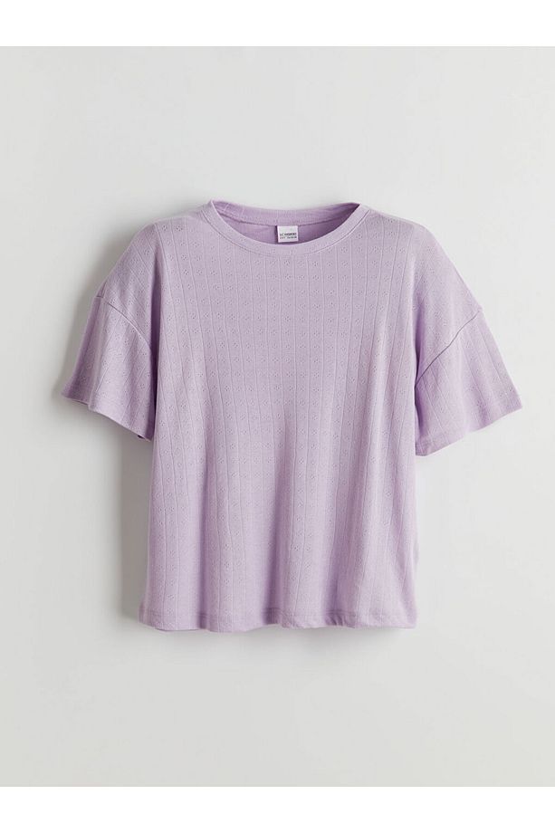 Bisiklet Yaka Kız Çocuk Pijama Takımı - 2