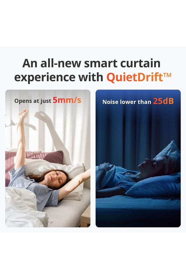 U Rail 3 Smart Automatic Curtain Opener Bluetooth Remote Control with App Timer - 8