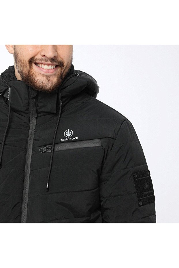 10104497 Sn19 Joseph Coat Black Men's Coat - 3