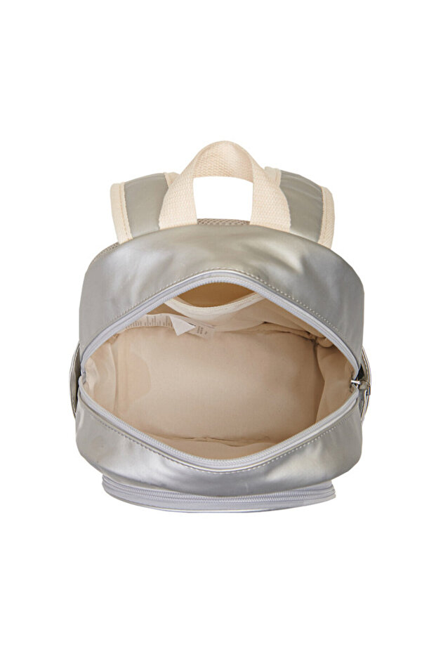 حقيبة ظهر للأطفال مقاس 11 بوصة - فضي - 6