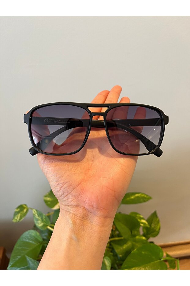 نظارات شمسية مستطيلة للرجال - 1