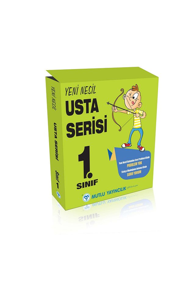 mutlu yayınları  Yeni Nesil Usta Serisi 1 sınıf 2 li set - 1