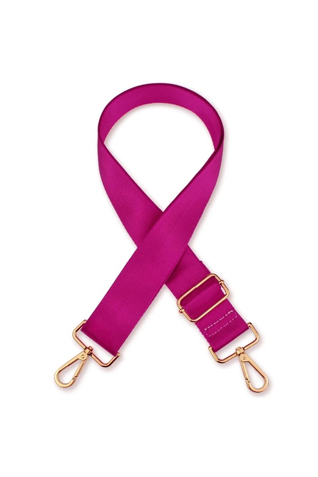 Fuchsia Pattern Adjustable Bag Strap - 1