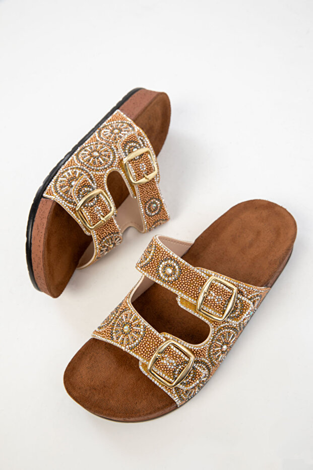 Arany női papucs 20227 - 3