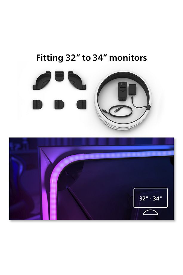Hue Gradient 32" 34" PC Led Şerit - 3