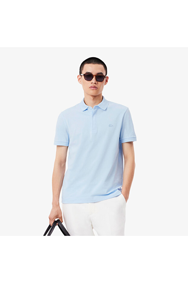 Paris Erkek Regular Fit Açık Mavi Polo - 1