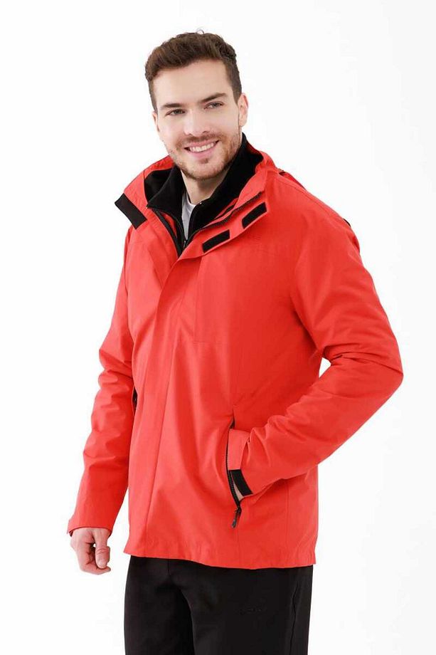 Elbruz 3in1 Erkek Mont Kırmızı - 2