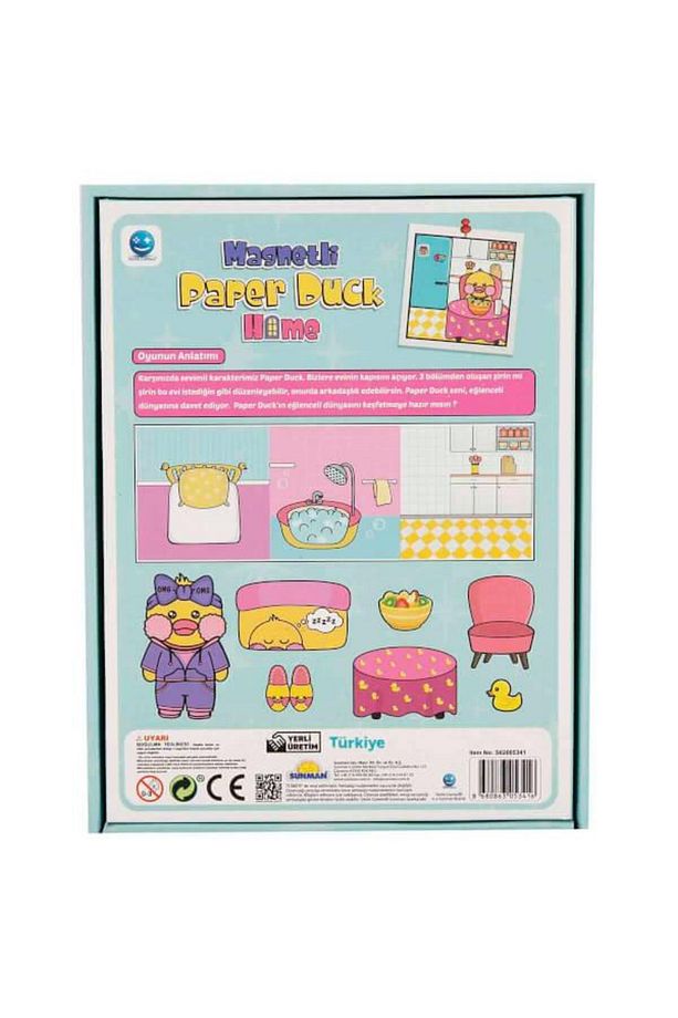 Smile Games Magnetli Paper Duck Ev Seti - 3