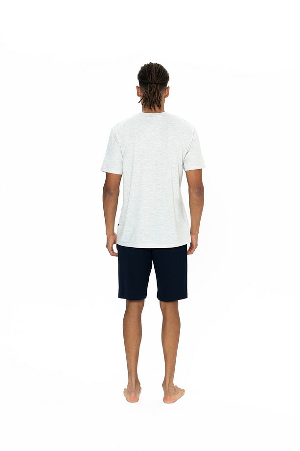 U.S. Polo Assn. Erkek Yuvarlak Yaka Cep Detaylı Şortlu Takım 025SUN.Z1.ET.8.A.G8.R.OU8.P.0.KMIB - 4