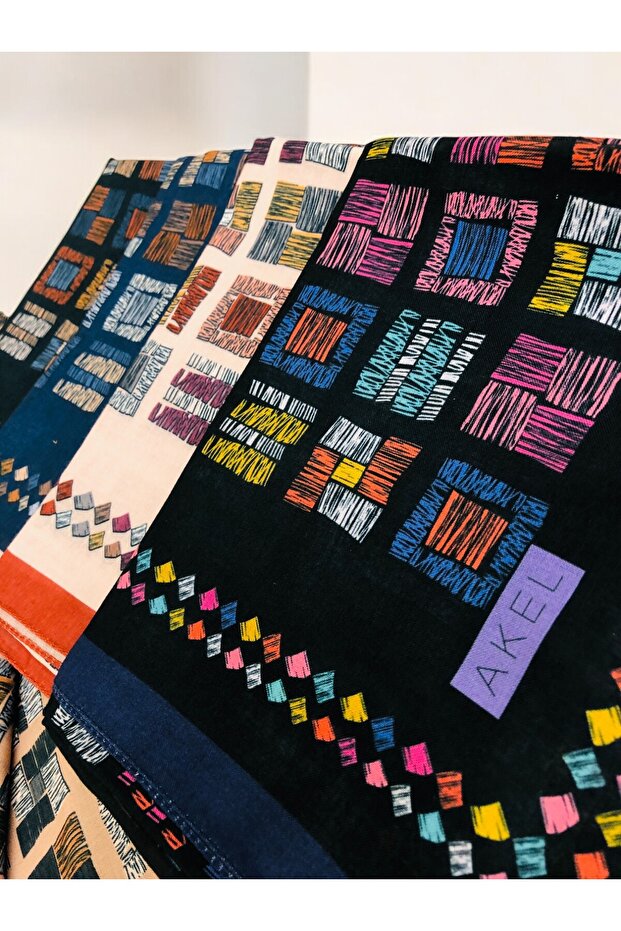 Dİgital Soft Eşarp Desen-1 - 3