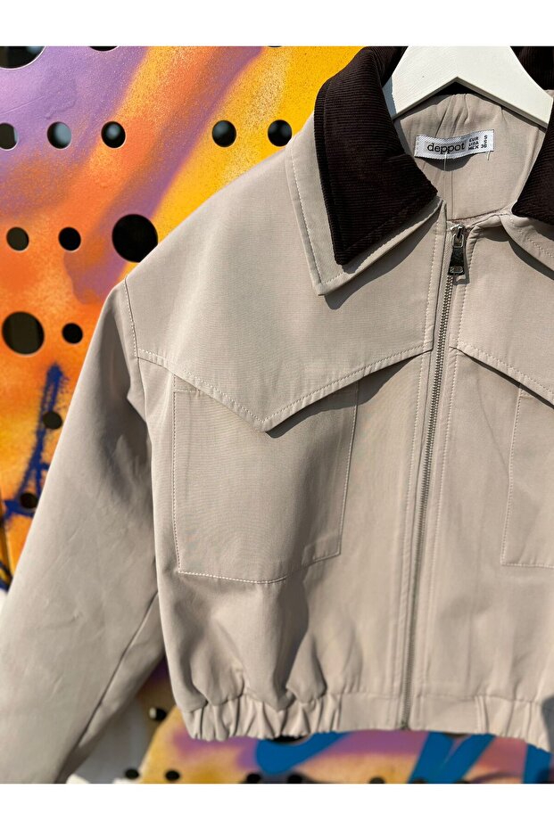 Ceket Kadife Yaka - 4