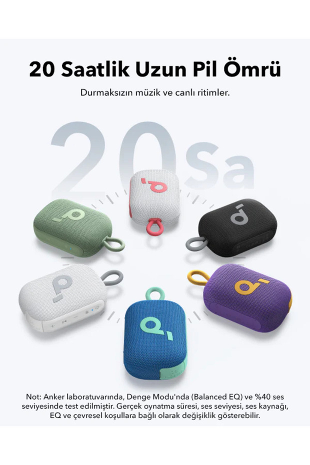 Soundcore Select 4 Go Mor Bluetooth Hoparlör Sarı - 1