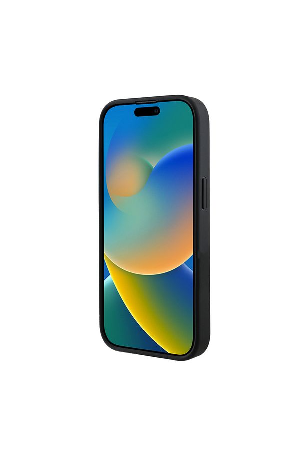 iPhone 14 Pro Max Kılıf Guess  Lisanslı Magsafe Şarj Özellikli 4G Desen Yazı Logolu Kapak Siyah - 5