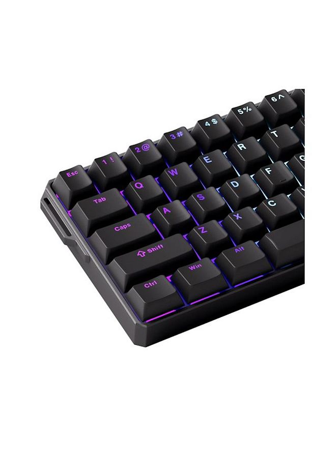 MONSGEEK FUN60 Ultra Shine-Through Black TMR HE Manyetik ARGB Kablosuz Mekanik Gaming Klavye - 4