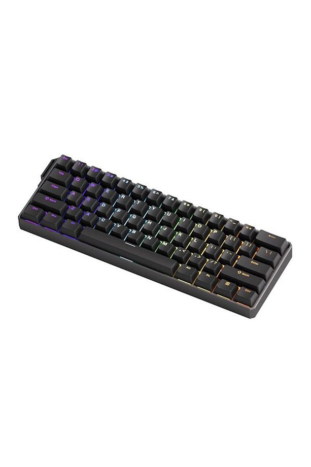 MONSGEEK FUN60 Ultra Shine-Through Black TMR HE Manyetik ARGB Kablosuz Mekanik Gaming Klavye - 3