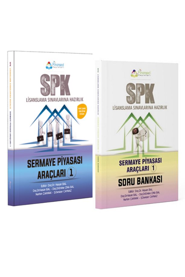 SPK Sermaye Piyasası Mevzuatı Sermaye Piyasası Araçları 1 Konu ve Soru Bankası Seti - 3