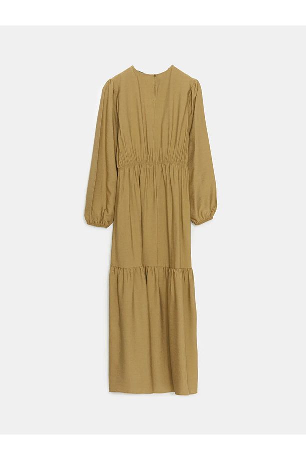 LCW Modest  Bisiklet Yaka Kadın Elbise - 6