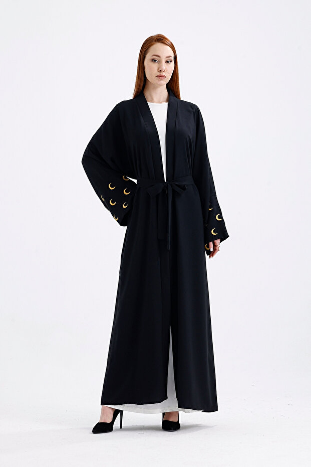 هلال رمضان منقوش باللون الأسود - 3