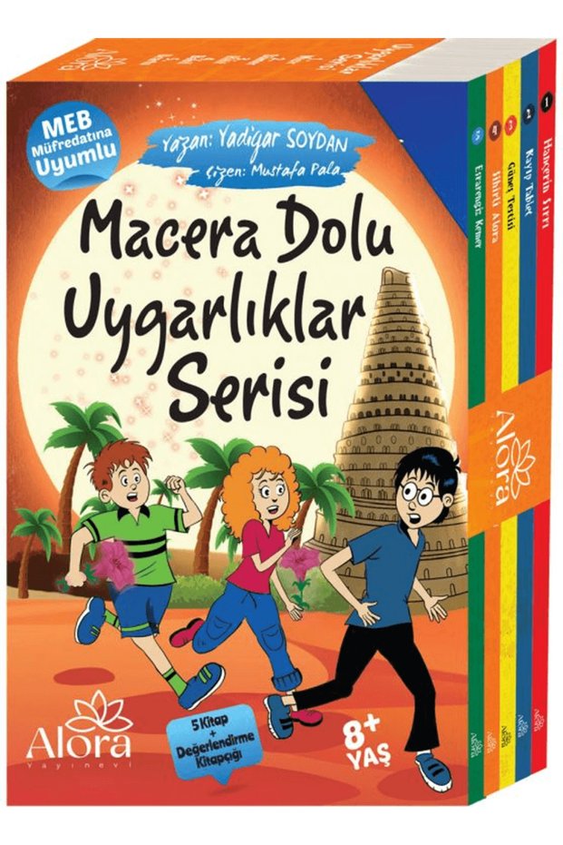 Adventure-Filled Civilizations (Ages 8+) Series 5 Books + Assessment / Alora Yayınevi / 9786057319050