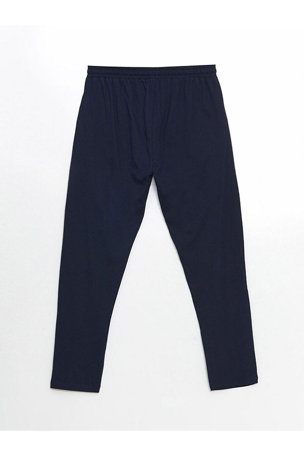 LCW ECO Lacivert Standart Kalıp Baskılı Erkek Pijama Alt - 6