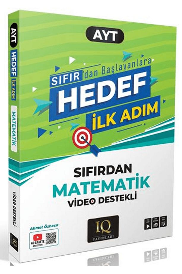 Ayt Matematik Hedef Ilk Adım Soru Bankası / Kolektif / / 9786259751870 - 1