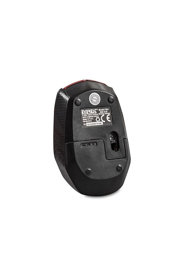 KM-218 Usb 2.4Ghz Kırmızı Kumaş Kablosuz Mouse - 3