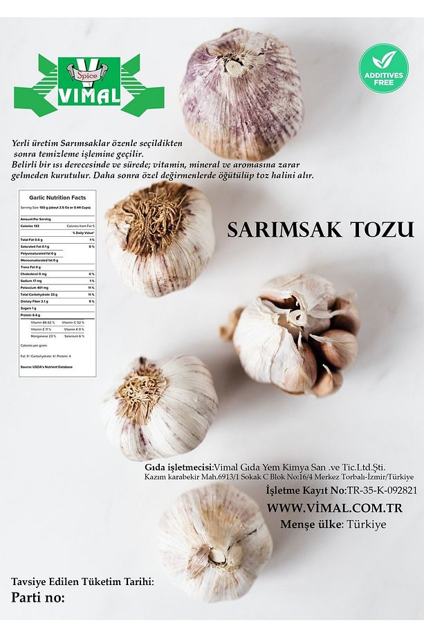 Sarımsak Tozu 12kg - 2