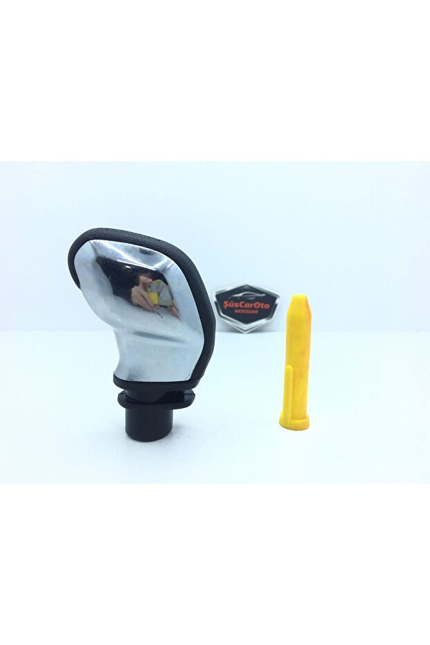 Universal Sport Look Gear Shift Knob - Chrome with All Vehicle Compatible