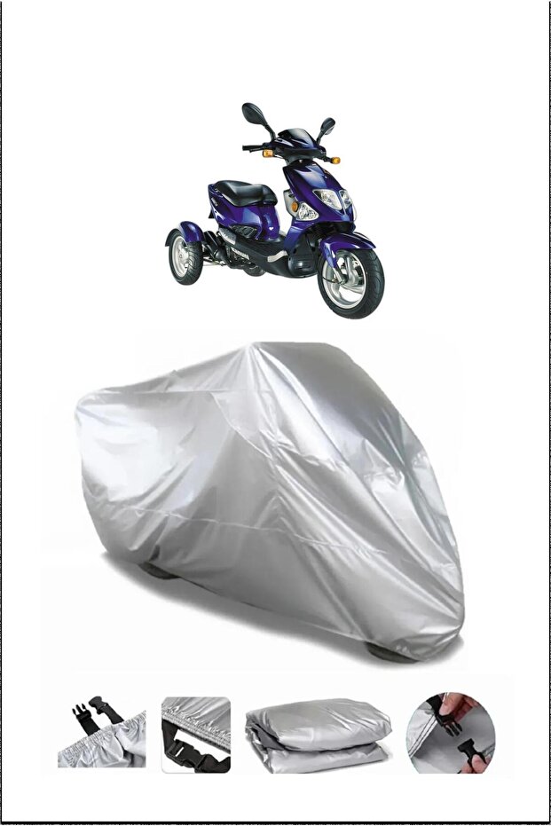 Kanuni Rabbit50 Gray Waterproof Quality Motorcycle Cover