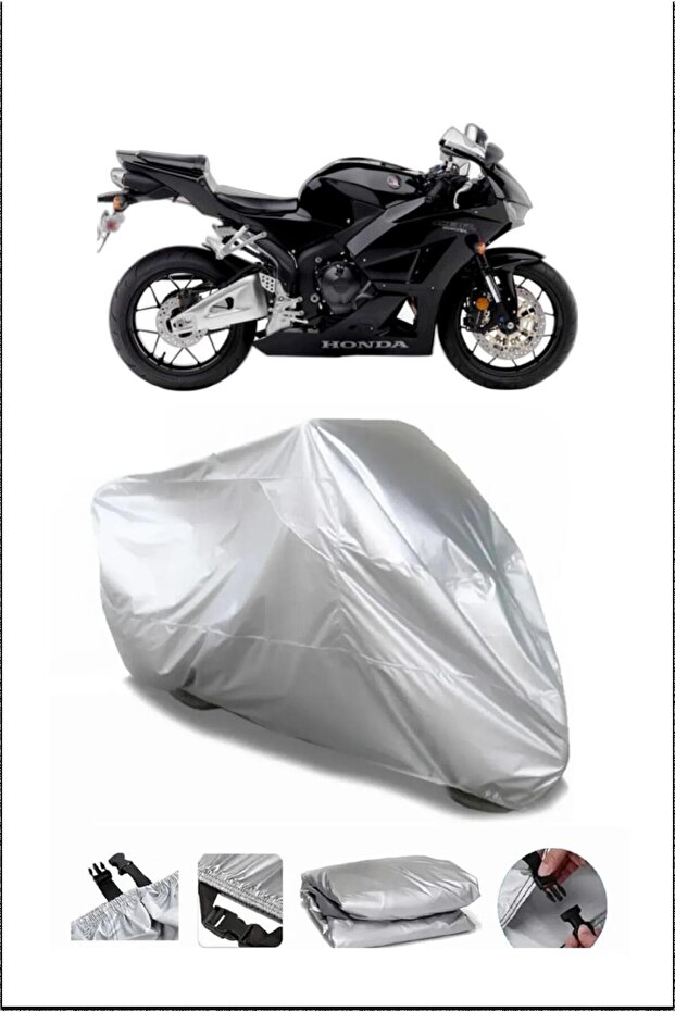 Honda Cbr600Rr Gray Waterproof Quality Motorcycle Cover