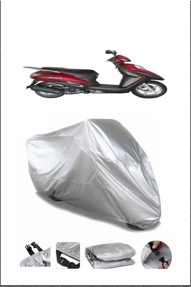 Haojue Vh125 Gray Waterproof Quality Motorcycle Cover