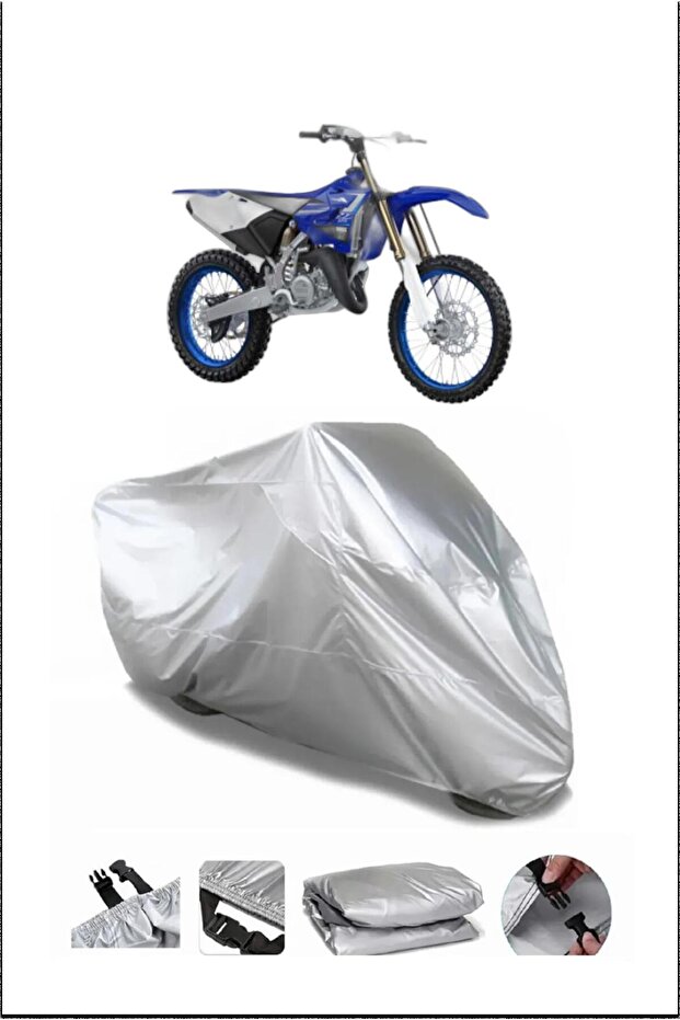 Yamaha Yz125 Gray Waterproof Quality Motorcycle Cover