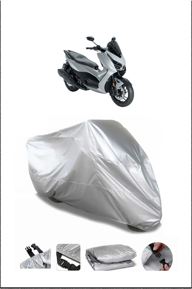 Rks Rz250S Gray Waterproof Quality Motorcycle Cover