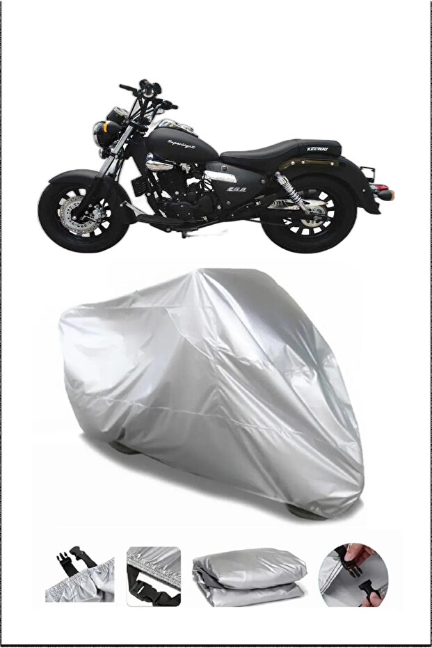 Kuba Superlight200 Gray Waterproof Quality Motorcycle Cover