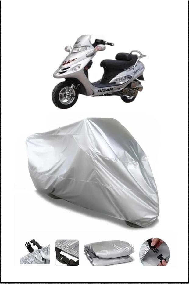 Bisan Pasific125 Gray Waterproof Quality Motorcycle Cover