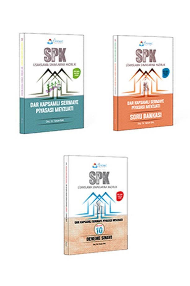 Finansed SPK Dar Kapsamlı Sermaye Piyasası Konu + Soru + Deneme 3 lü Set Finansed Yayınları - 1