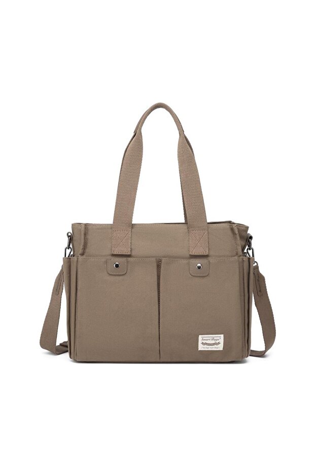 Exclusive Canvas Fabric Women's Shoulder Bag 1307