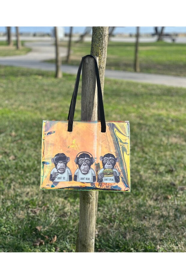 Hologram Pvc Printed Beach Bag
