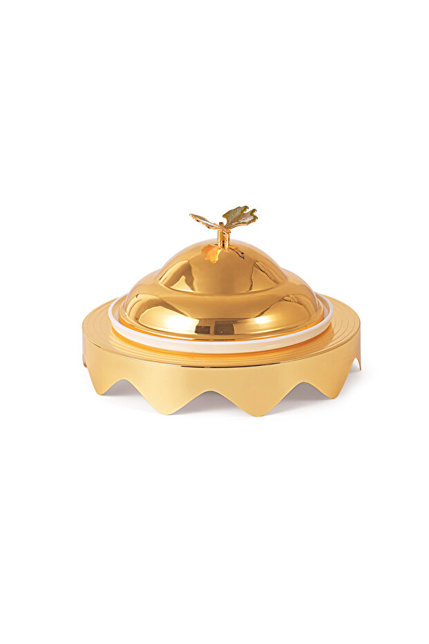 8" Date Bowl with Lid- RF12343