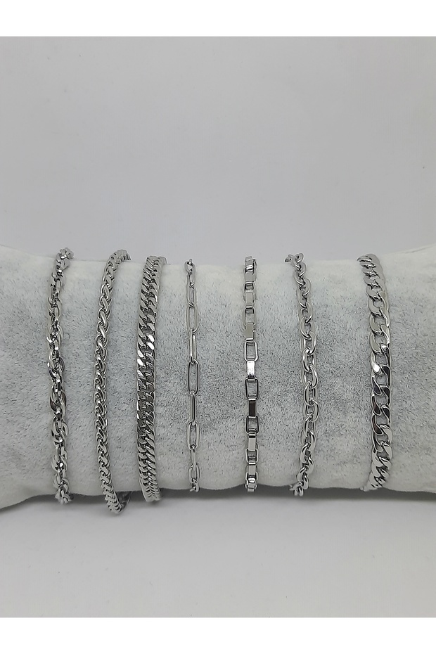 7li Çelik Bileklik Seti - 1