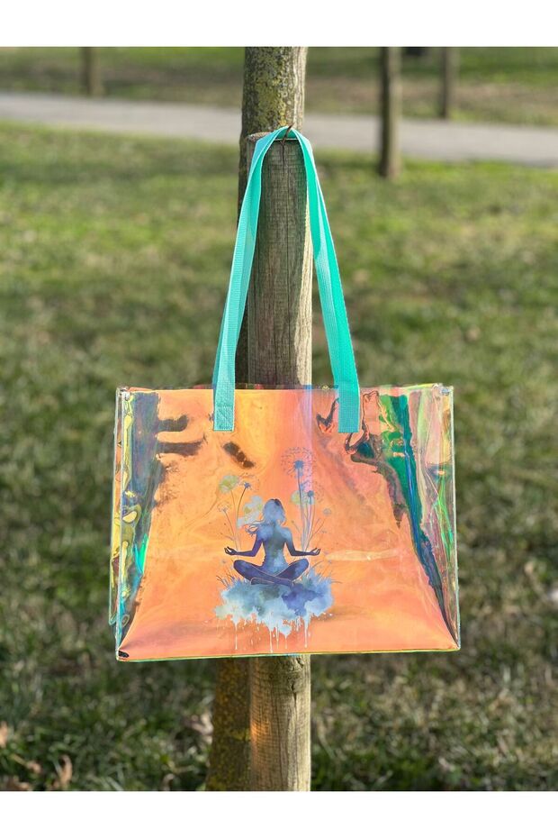 Hologram Pvc Printed Beach Bag