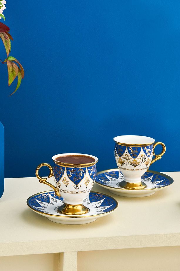 Merve 2 Kişilik Kahve Fincanı 100 ml - 1