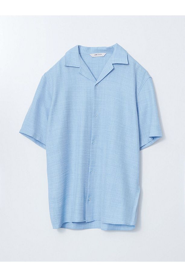 LCW Vision Regular Fit Kısa Kollu Erkek Gömlek - 5